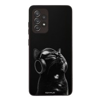 Θήκη Sonique Men's Edition για Samsung Galaxy A52 4G/5G / Galaxy A52s 5G Audio Kitten - Black