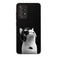 Θήκη Sonique Men's Edition για Samsung Galaxy A52 4G/5G / Galaxy A52s 5G Audio Kitten - White