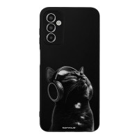 Θήκη Sonique Men's Edition για Samsung Galaxy M13 4G Audio Kitten - Black