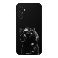 Θήκη Sonique Men's Edition για Samsung Galaxy M34 5G Audio Kitten - Black