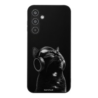 Θήκη Sonique Men's Edition για Samsung Galaxy M35 5G Audio Kitten - Black