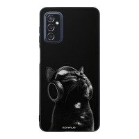 Θήκη Sonique Men's Edition για Samsung Galaxy M52 5G Audio Kitten - Black