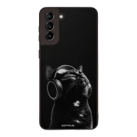 Θήκη Sonique Men's Edition για Samsung Galaxy S21 Plus Audio Kitten - Black