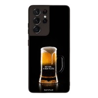 Θήκη Sonique Men's Edition για Samsung Galaxy S21 Ultra One Beer, Please