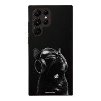 Θήκη Sonique Men's Edition για Samsung Galaxy S22 Ultra Audio Kitten - Black