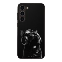 Θήκη Sonique Men's Edition για Samsung Galaxy S23 Plus Audio Kitten - Black