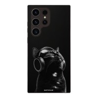 Θήκη Sonique Men's Edition για Samsung Galaxy S23 Ultra Audio Kitten - Black