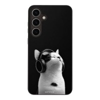 Θήκη Sonique Men's Edition για Samsung Galaxy S24 Plus Audio Kitten - White