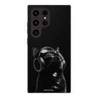 Θήκη Sonique Men's Edition για Samsung Galaxy S24 Ultra Audio Kitten - Black