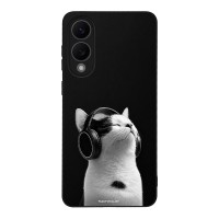 Θήκη Sonique Men's Edition για Samsung Galaxy S25 Edge Audio Kitten - White