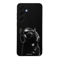 Θήκη Sonique Men's Edition για Samsung Galaxy S25 Plus Audio Kitten - Black