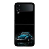 Θήκη Sonique Men's Edition για Samsung Galaxy Z Flip 4 Μπλε Σκαραβαίος