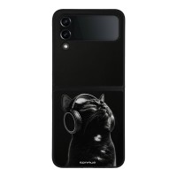 Θήκη Sonique Men's Edition για Samsung Galaxy Z Flip 4 Audio Kitten - Black