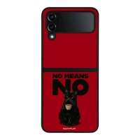 Θήκη Sonique Men's Edition για Samsung Galaxy Z Flip 4 No Means No