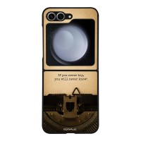 Θήκη Sonique Men's Edition για Samsung Galaxy Z Flip 6 / Galaxy Z Flip 7 FE 5G Old Letter