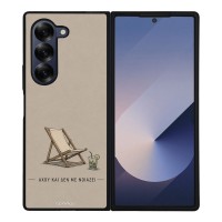 Θήκη Sonique Men's Edition για Samsung Galaxy Z Fold 6 Αχού και δε με νοιάζει