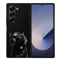 Θήκη Sonique Men's Edition για Samsung Galaxy Z Fold 6 Audio Kitten - Black