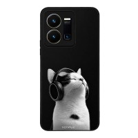 Θήκη Sonique Men's Edition για VIVO Y35 4G / VIVO Y22 / VIVO Y22S Audio Kitten - White