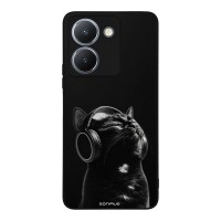 Θήκη Sonique Men's Edition για VIVO Y36 4G / VIVO Y36 5G / VIVO Y27 5G / VIVO Y27s Audio Kitten - Black