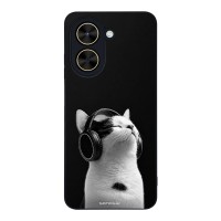 Θήκη Sonique Men's Edition για Xiaomi Poco C71 4G Audio Kitten - White