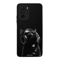 Θήκη Sonique Men's Edition για Xiaomi Poco F3 / Mi 11i Audio Kitten - Black