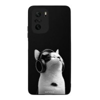 Θήκη Sonique Men's Edition για Xiaomi Poco F3 / Mi 11i Audio Kitten - White