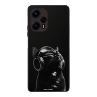 Θήκη Sonique Men's Edition για Xiaomi Poco F5 5G Audio Kitten - Black
