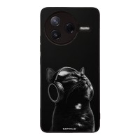Θήκη Sonique Men's Edition για Xiaomi Poco F7 Pro 5G Audio Kitten - Black