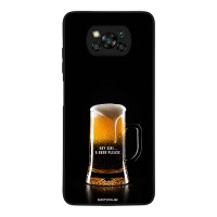 Θήκη Sonique Men's Edition για Xiaomi Poco X3 NFC / Poco X3 Pro One Beer, Please