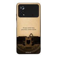 Θήκη Sonique Men's Edition για Xiaomi Poco X4 Pro 5G Old Letter