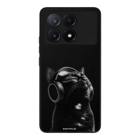 Θήκη Sonique Men's Edition για Xiaomi Poco X6 Pro 5G Audio Kitten - Black