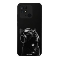 Θήκη Sonique Men's Edition για Xiaomi Redmi 10C Audio Kitten - Black