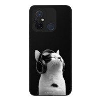 Θήκη Sonique Men's Edition για Xiaomi Redmi 12C Audio Kitten - White