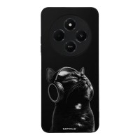 Θήκη Sonique Men's Edition για Xiaomi Redmi 14C 4G / Poco C75 4G / Redmi A4 5G Audio Kitten - Black