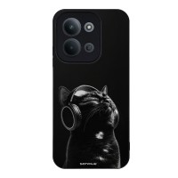 Θήκη Sonique Men's Edition για Xiaomi Redmi 15C 4G / Redmi 15C 5G / Poco C85 4G Audio Kitten - Black