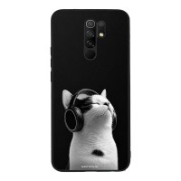 Θήκη Sonique Men's Edition για Xiaomi Redmi 9 Audio Kitten - White