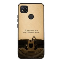Θήκη Sonique Men's Edition για Xiaomi Redmi 9C / Redmi 10A Old Letter