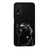 Θήκη Sonique Men's Edition για Xiaomi Redmi 9T Audio Kitten - Black