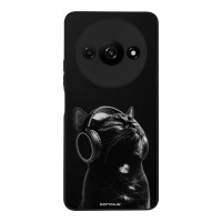 Θήκη Sonique Men's Edition για Xiaomi Redmi A3 / Redmi A3x Audio Kitten - Black