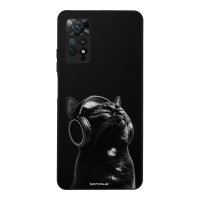 Θήκη Sonique Men's Edition για Xiaomi Redmi Note 11 Pro 4G/5G / Redmi Note 12 Pro 4G Audio Kitten - Black