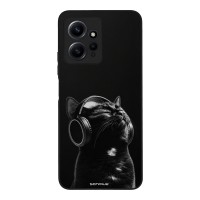 Θήκη Sonique Men's Edition για Xiaomi Redmi Note 12 4G Audio Kitten - Black