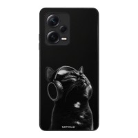 Θήκη Sonique Men's Edition για Xiaomi Redmi Note 12 Pro Plus Audio Kitten - Black