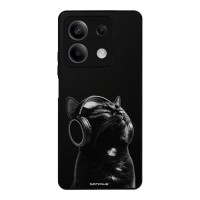 Θήκη Sonique Men's Edition για Xiaomi Redmi Note 13 5G Audio Kitten - Black