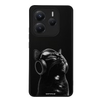 Θήκη Sonique Men's Edition για Xiaomi Redmi Note 14 5G Audio Kitten - Black