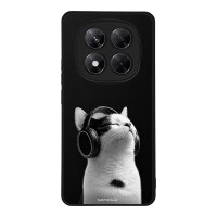 Θήκη Sonique Men's Edition για Xiaomi Redmi Note 14 Pro 5G / Poco X7 5G Audio Kitten - White