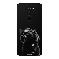 Θήκη Sonique Men's Edition για Xiaomi Redmi Note 8 Pro Audio Kitten - Black