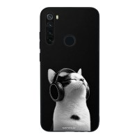 Θήκη Sonique Men's Edition για Xiaomi Redmi Note 8T Audio Kitten - White
