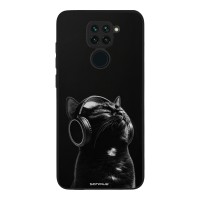 Θήκη Sonique Men's Edition για Xiaomi Redmi Note 9 Audio Kitten - Black