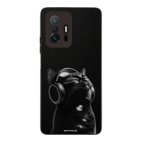 Θήκη Sonique Men's Edition για Xiaomi Xiaomi 11T / Xiaomi 11T Pro Audio Kitten - Black