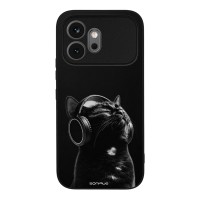 Θήκη Sonique Men's Edition για Honor 600 5G Audio Kitten - Black